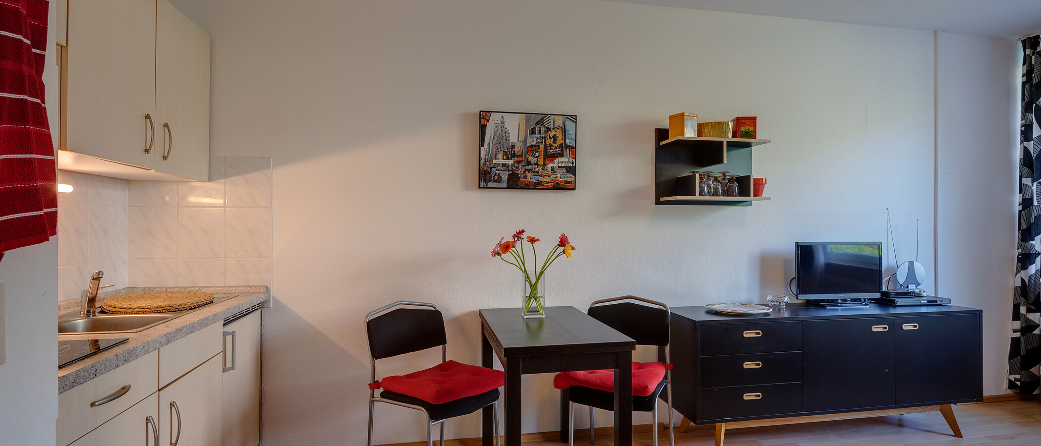 apartamento München Maxvorstadt - Westen 02 zona de día  5313