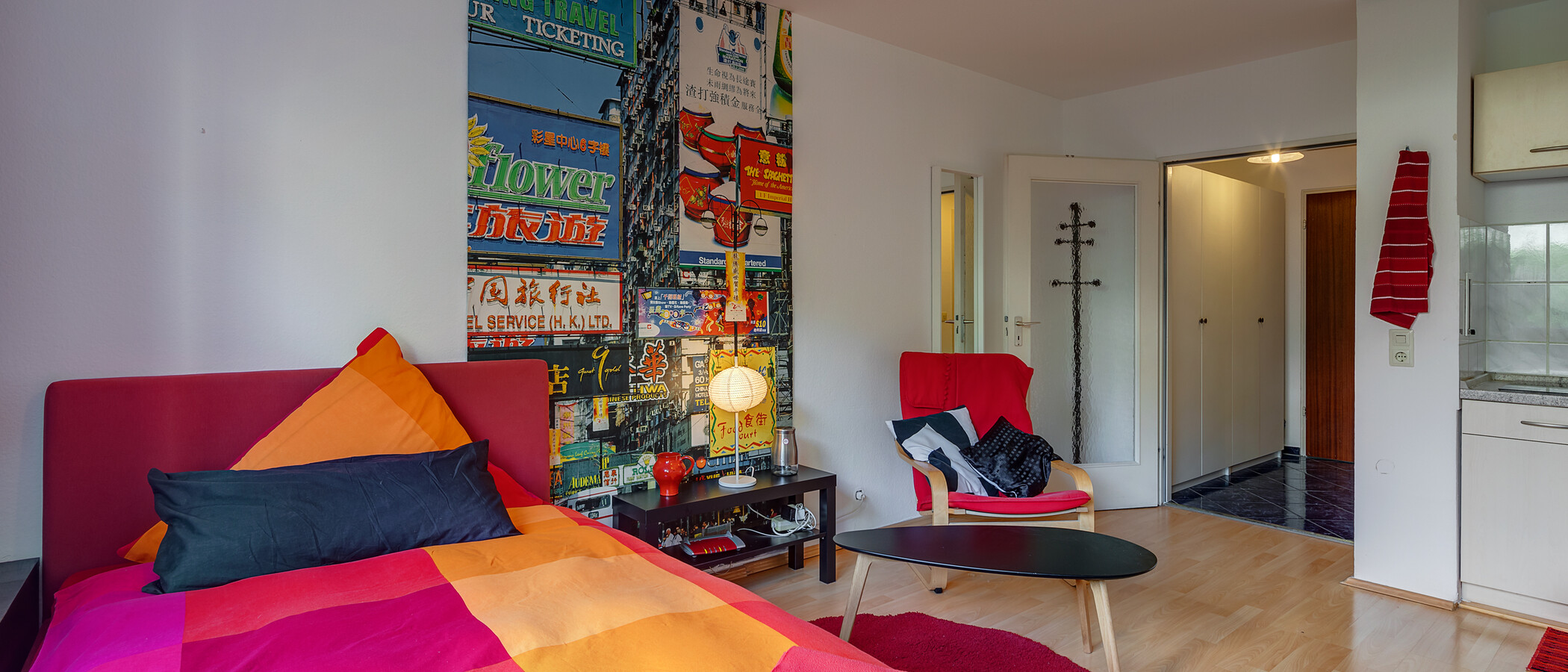 apartamento München Maxvorstadt - Westen 04 zona de día  5313