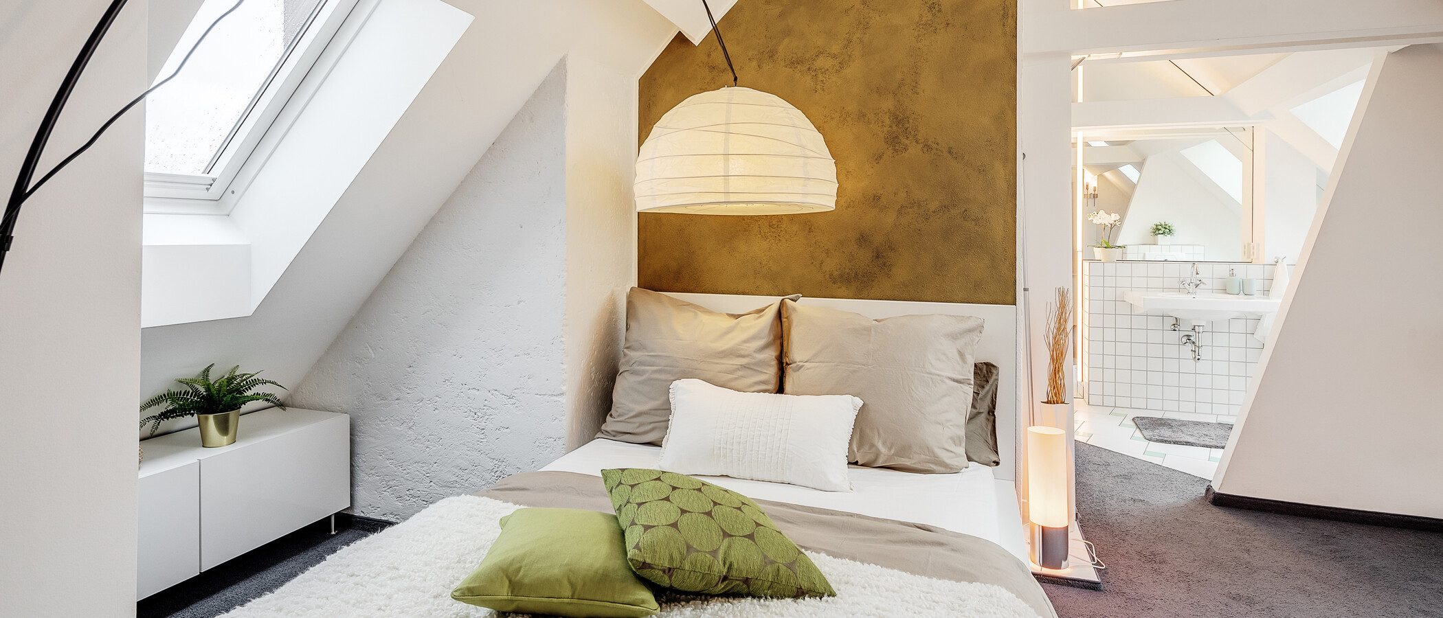 piso con galería München Westend 02 dormitorio 5354