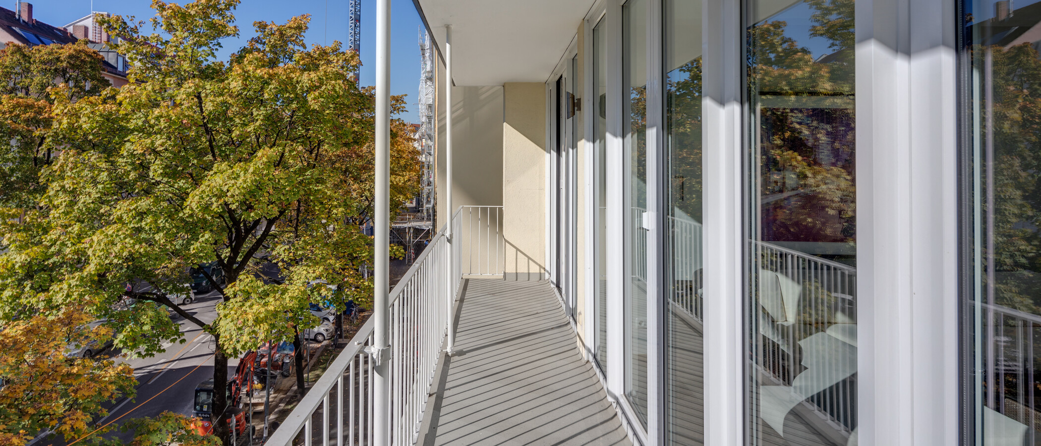 apartamento München Schwabing (links der Leopoldstraße) 02 balcón 5407