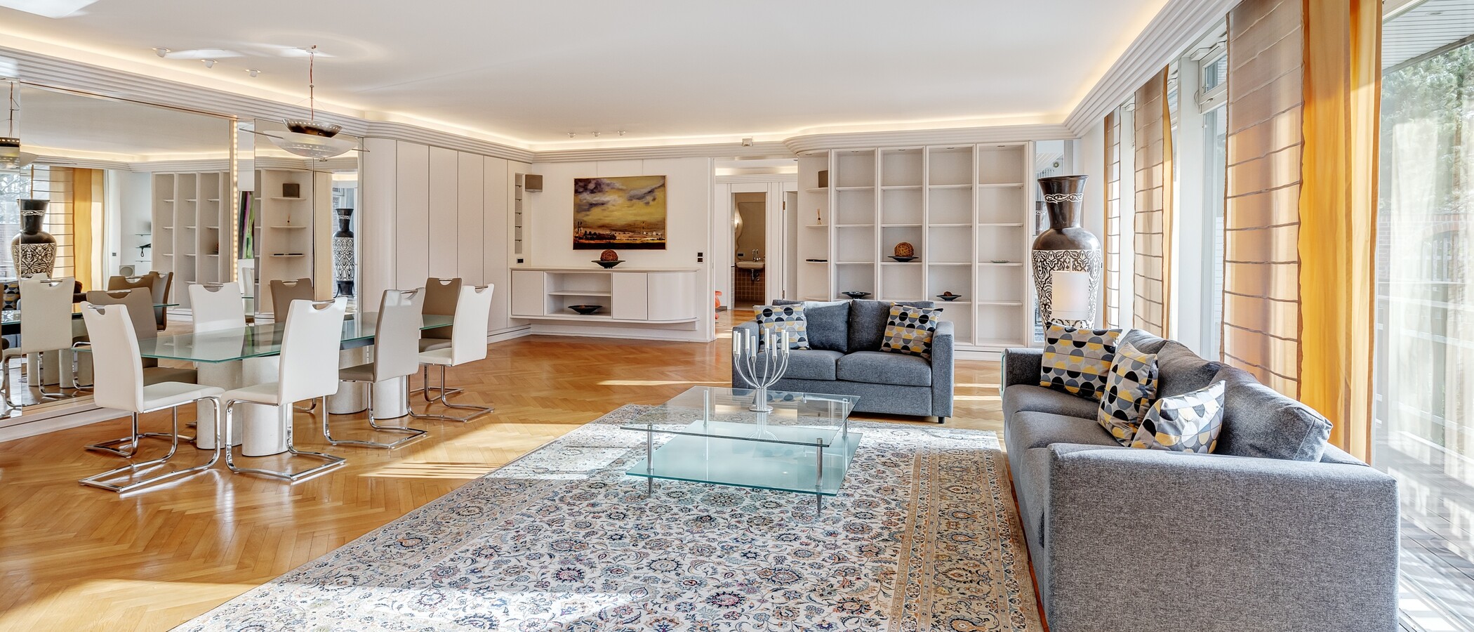 casa unifamiliar München Obermenzing 03 sala de estar 5436