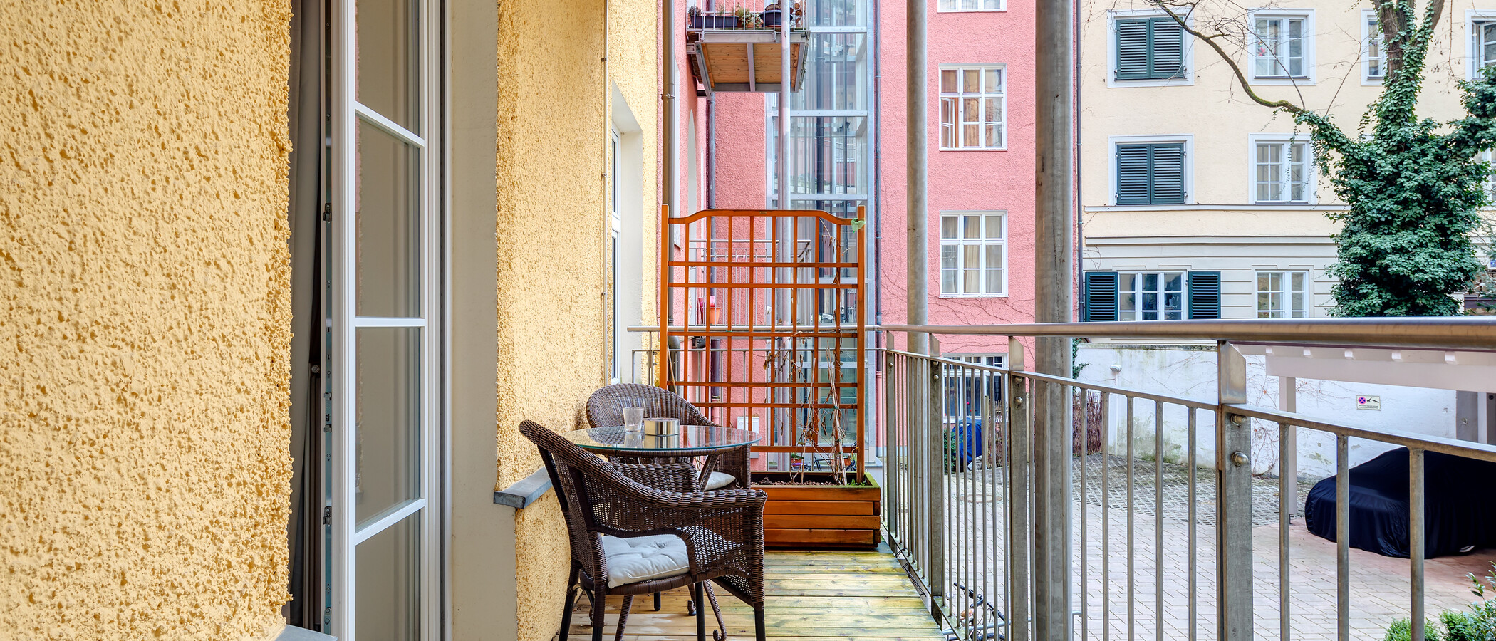 apartamento München Schwabing 01 balcón 5438