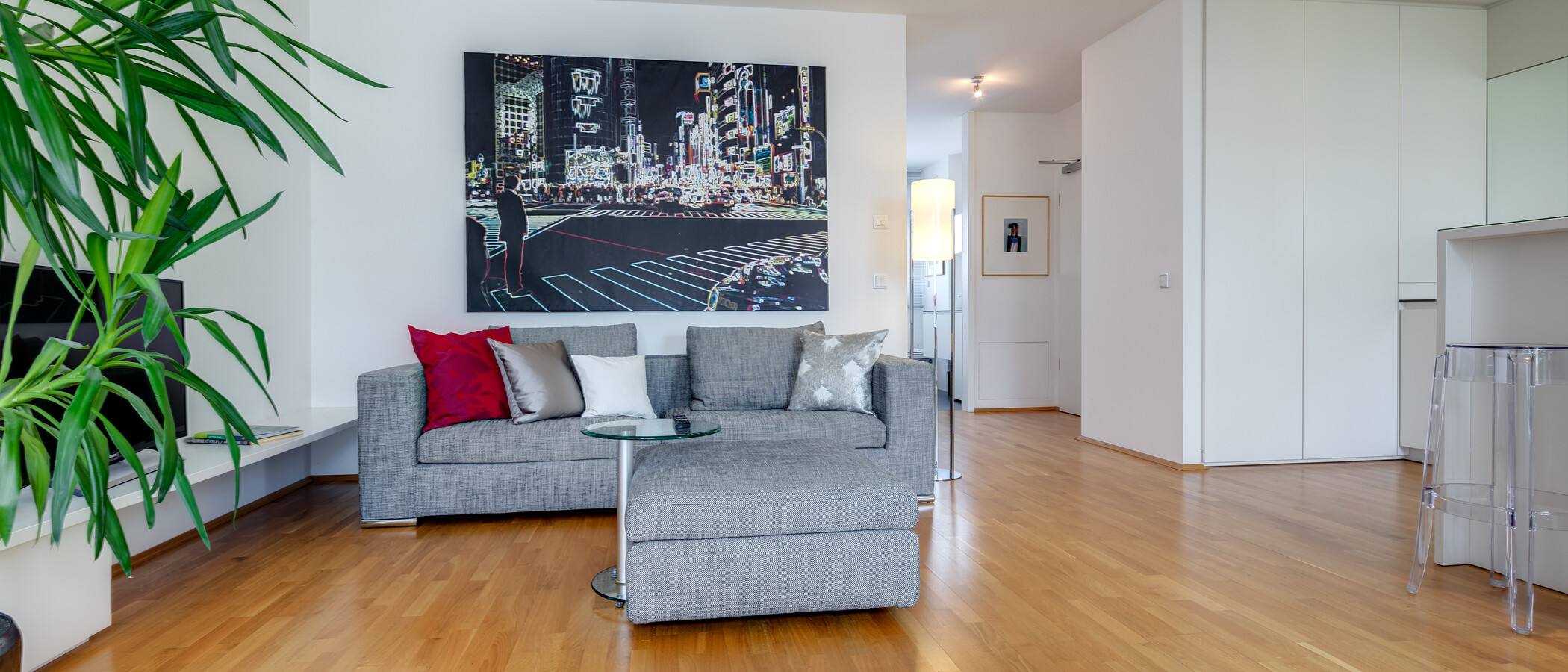 apartamento München Maxvorstadt 05 zona de día  5441