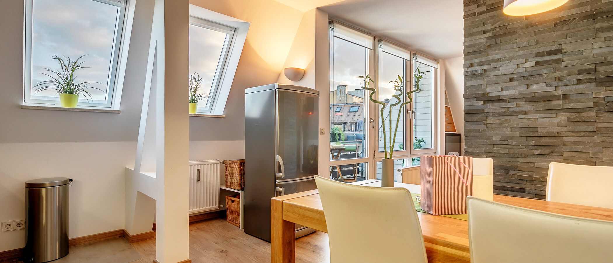 ático con terraza München Isarvorstadt 04 cocina 5524