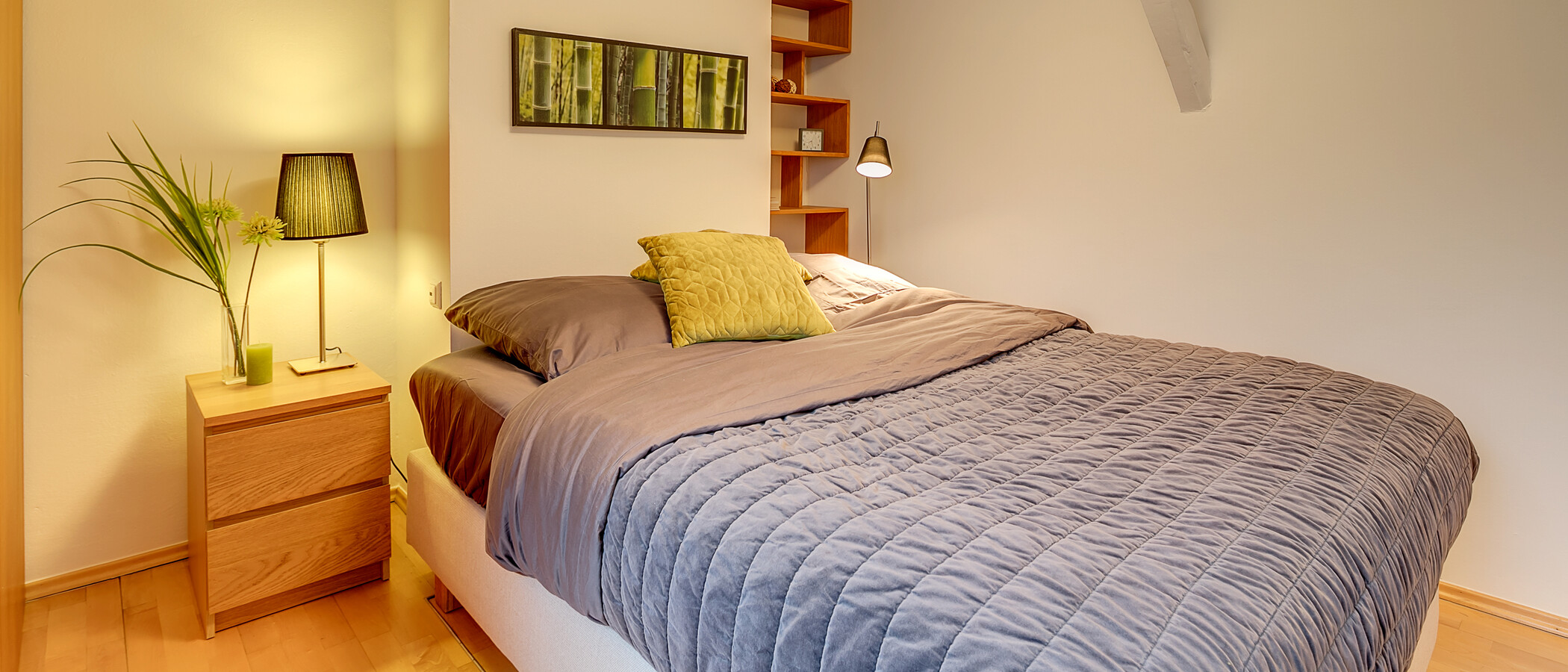 ático con terraza München Isarvorstadt 04 dormitorio 5524