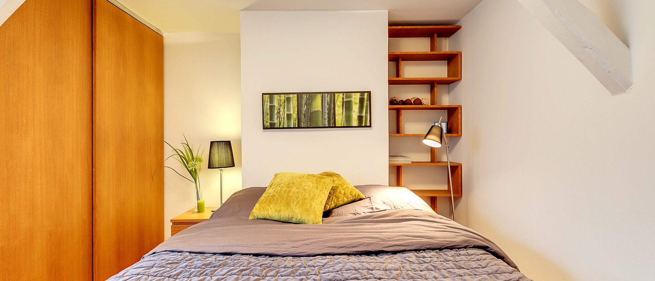 ático con terraza München Isarvorstadt 05 dormitorio 5524