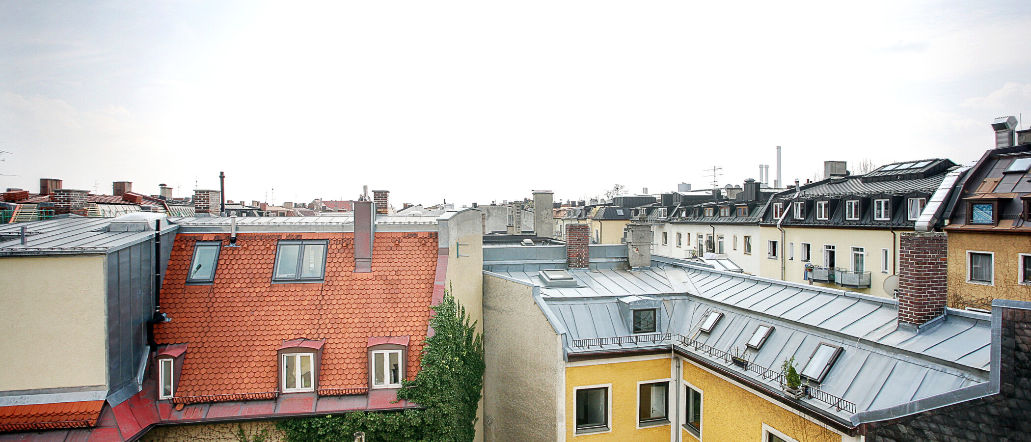 ático con terraza München Isarvorstadt 02 vista 5524