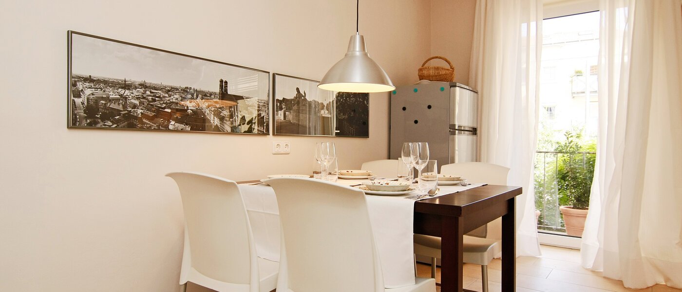 apartamento München Isarvorstadt 01 zona comedor 5542