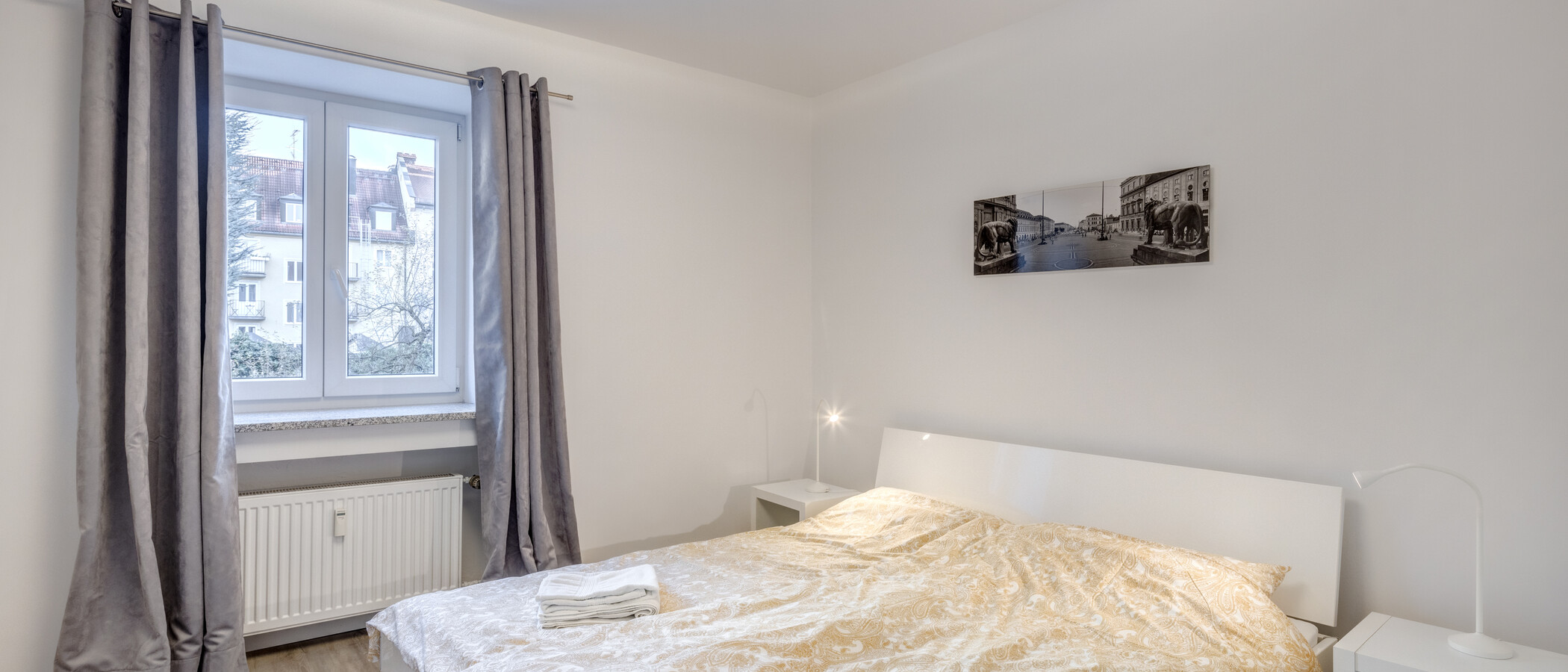 apartamento München Schwabing-Nord (zw. Leopoldstraße & Englischen Garten) 01 1. dormitorio 5559