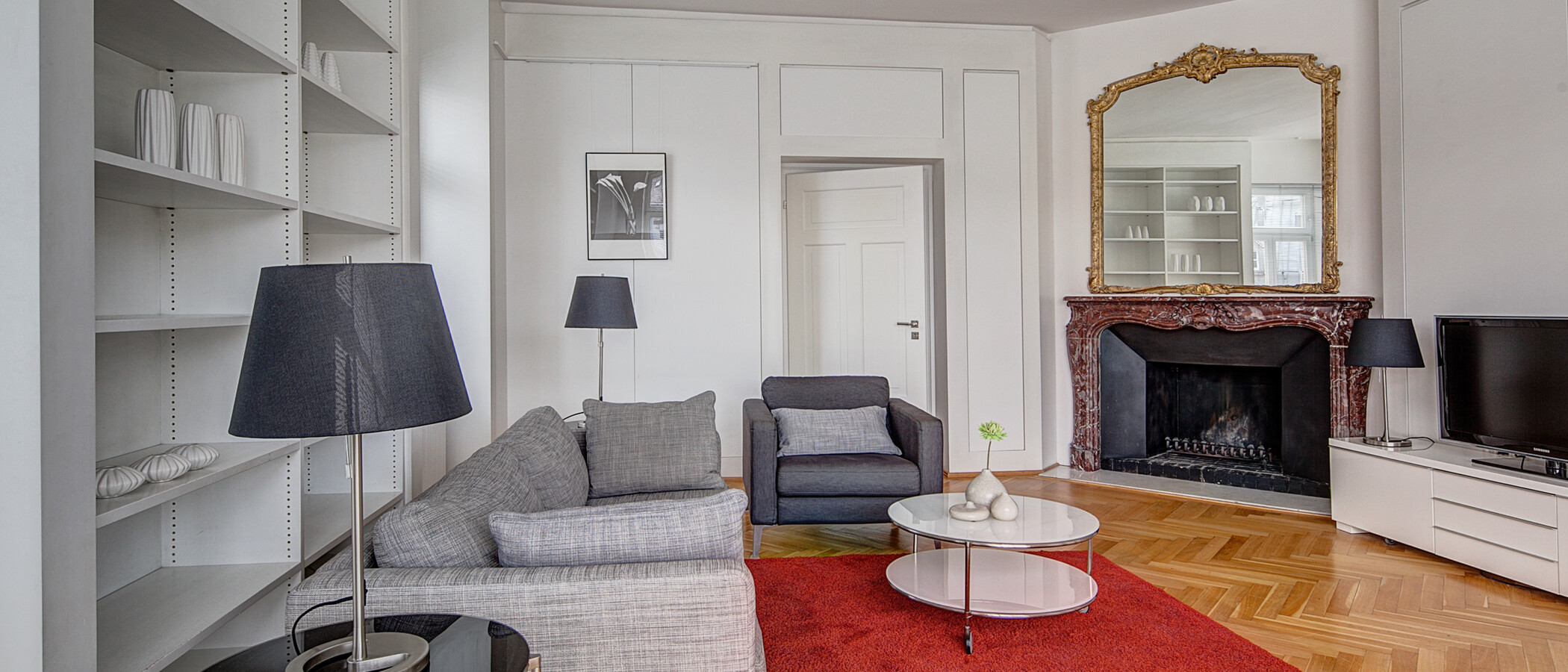 apartamento München Schwabing (links der Leopoldstraße) 03 salón 556