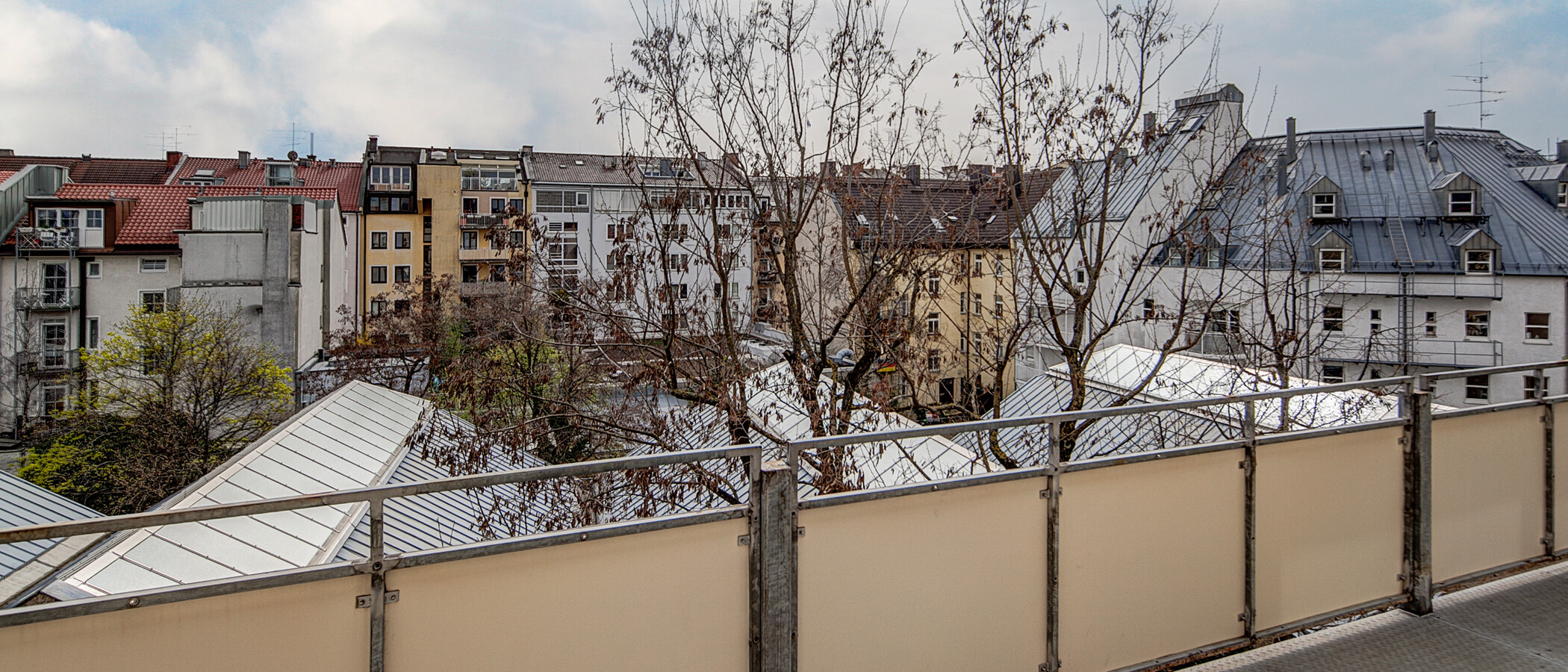 apartamento München Schwabing (links der Leopoldstraße) 01 terraza 556
