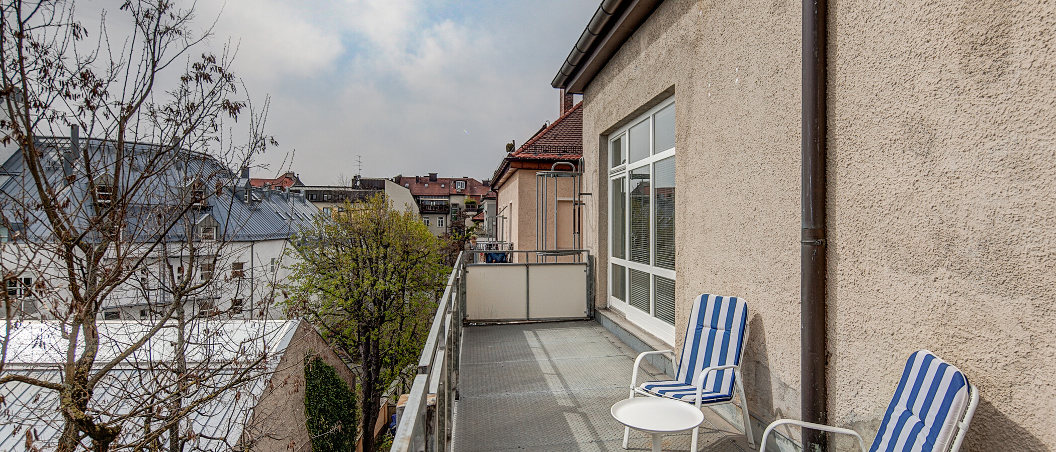 apartamento München Schwabing (links der Leopoldstraße) 02 terraza 556