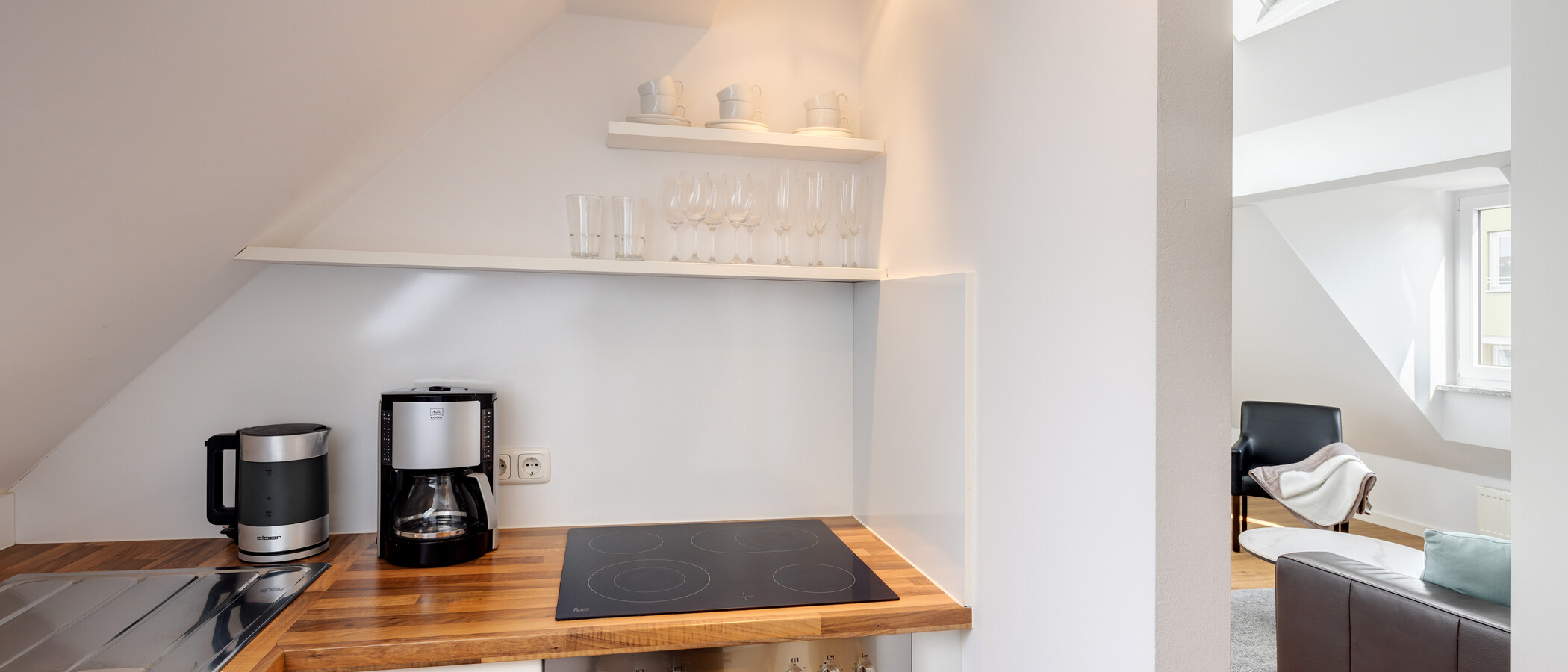 ático München Schwabing 02 cocina 5576