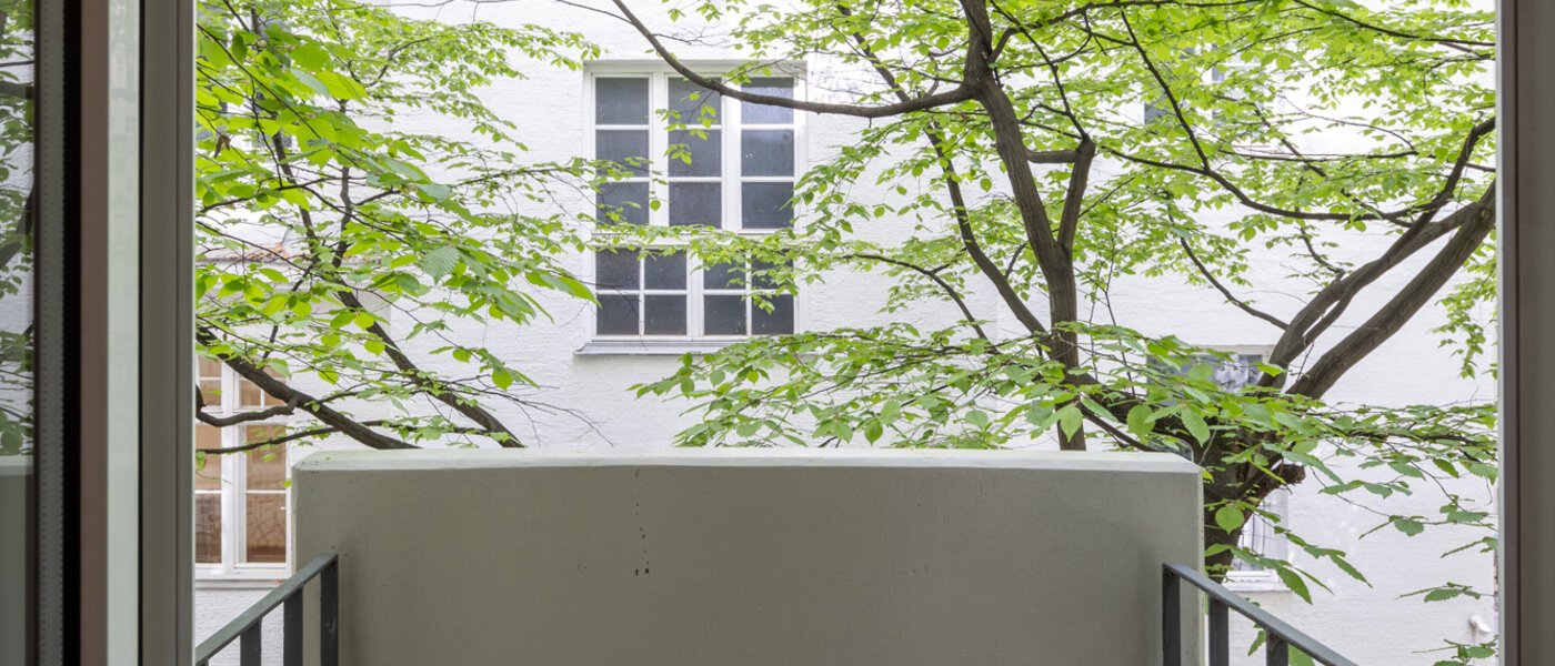 apartamento München Schwabing-West (rund um den Hohenzollernplatz) 01 balcón 5579