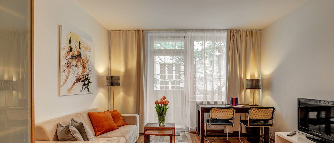 apartamento München Schwabing-West (rund um den Hohenzollernplatz) 01 zona de día  5579