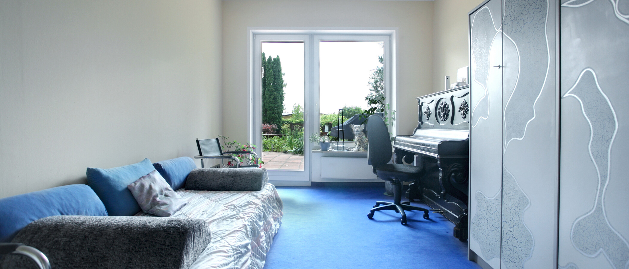 piso con jardín Baierbrunn 01 2. dormitorio 5633