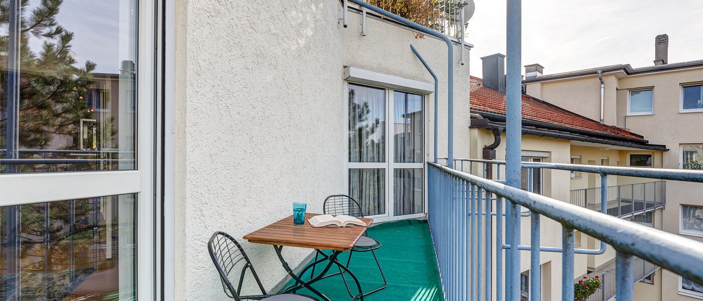 apartamento München Schwabing-West 03 balcón 5654