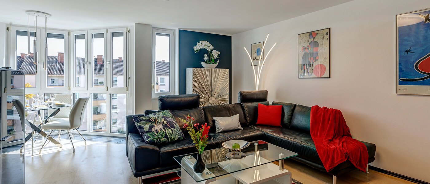 apartamento München Schwabing-West 01 zona de día  5654