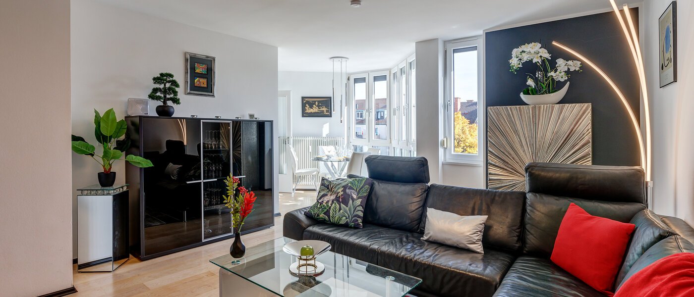 apartamento München Schwabing-West 02 zona de día  5654