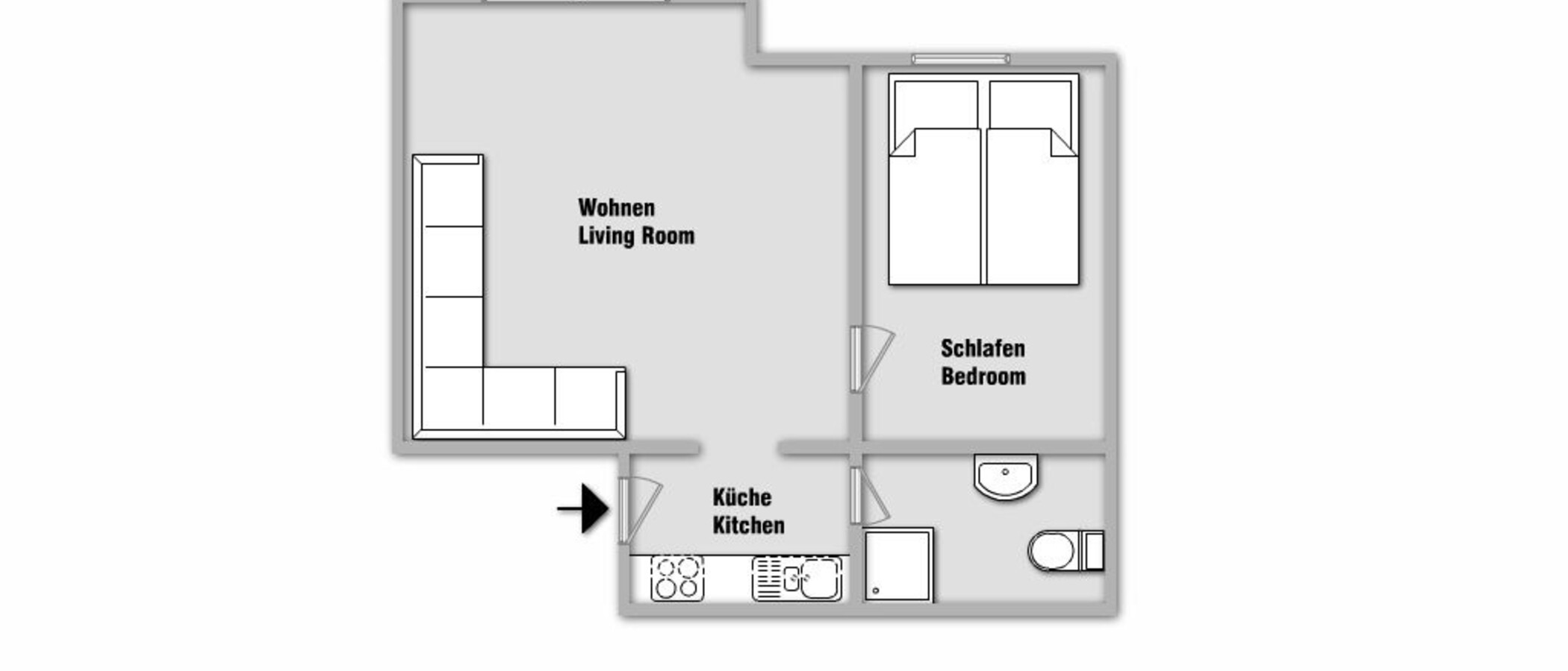 apartamento München Nymphenburg-Gern 01 plano 5680