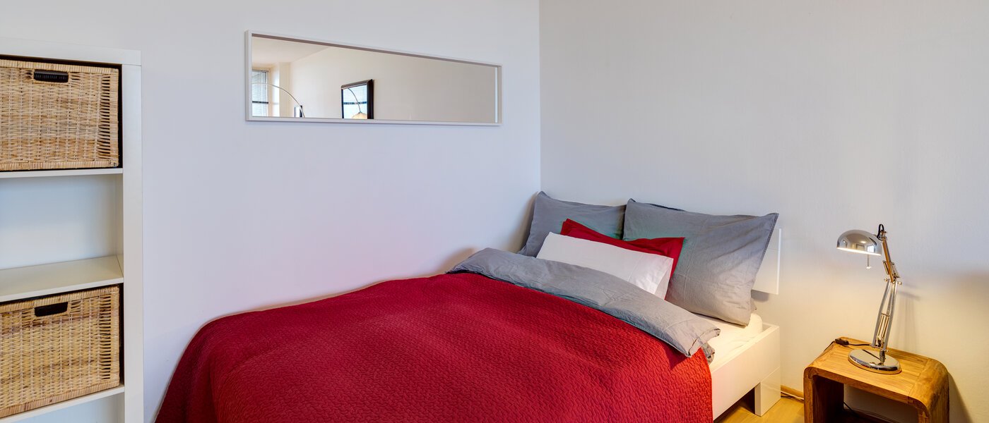 apartamento München Westend 01 zona de dormir 5709