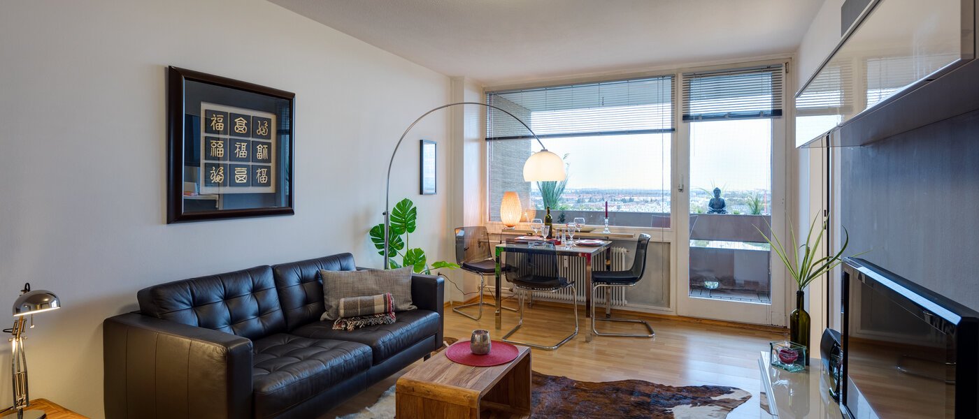 apartamento München Westend 01 zona de día  5709