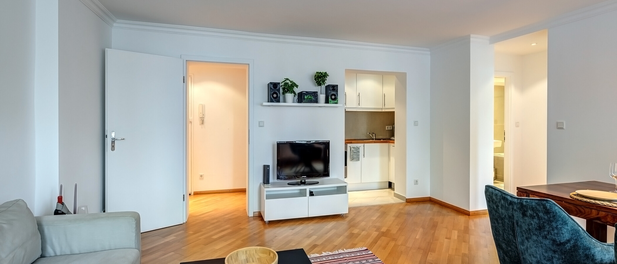 apartamento München Haidhausen 04 zona de día  5711