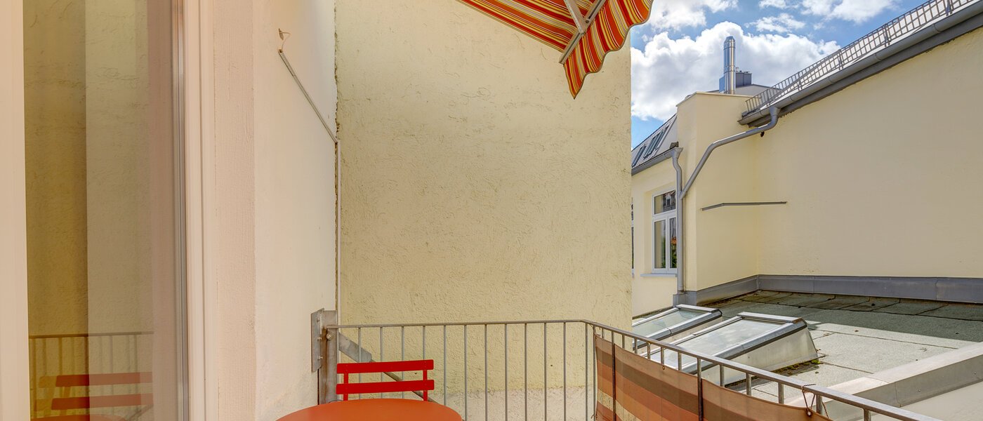 apartamento München Glockenbachviertel 03 balcón 5717