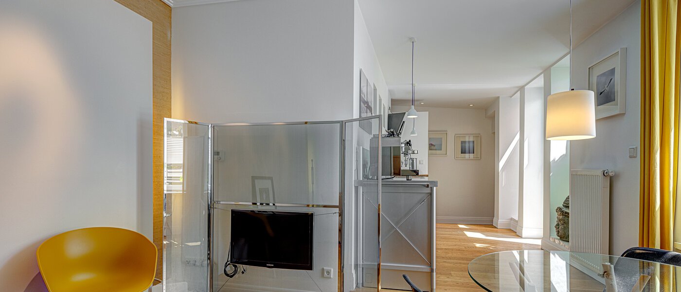 apartamento München Glockenbachviertel 03 zona de día  5717