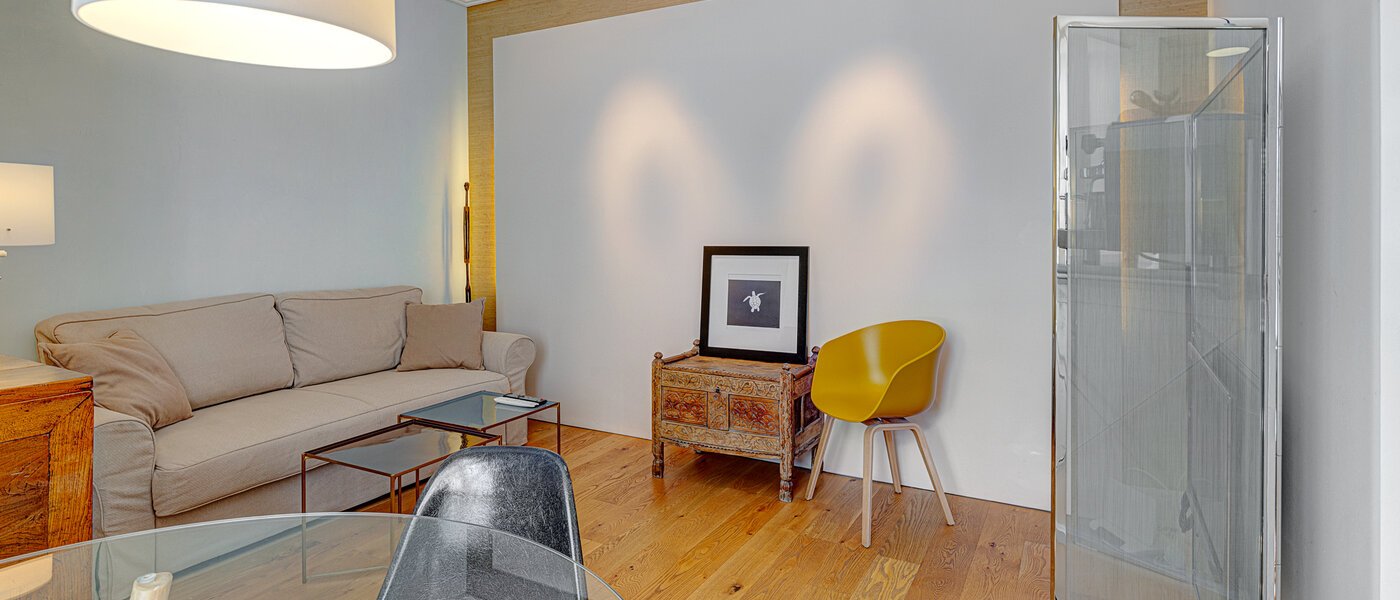 apartamento München Glockenbachviertel 04 zona de día  5717