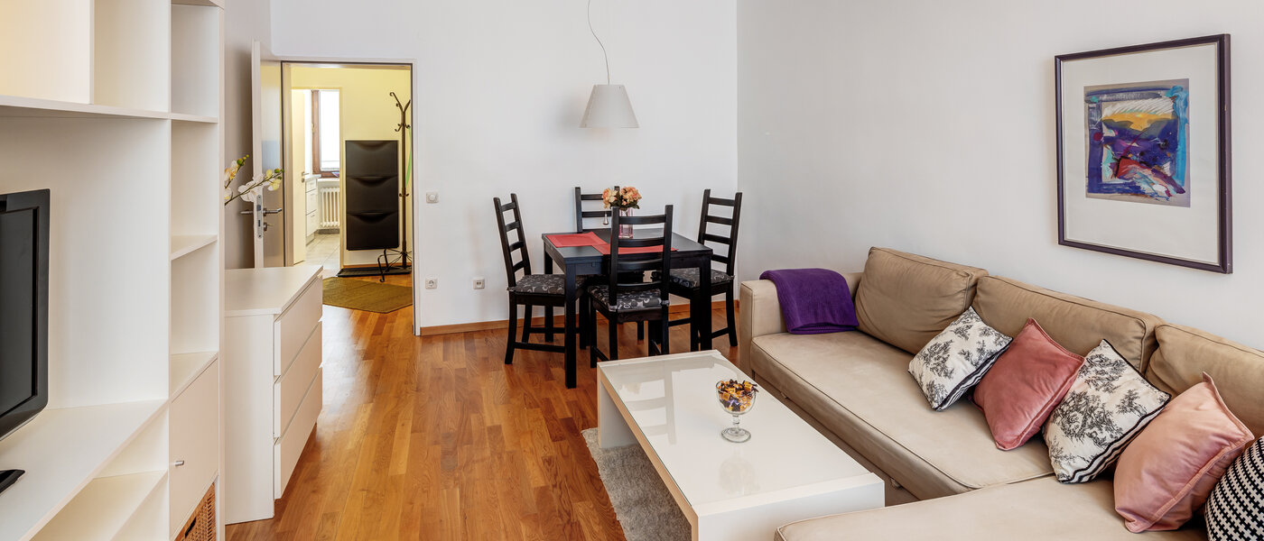 apartamento München Schwabing (rechts der Leopoldstraße) 01 zona de día  5719