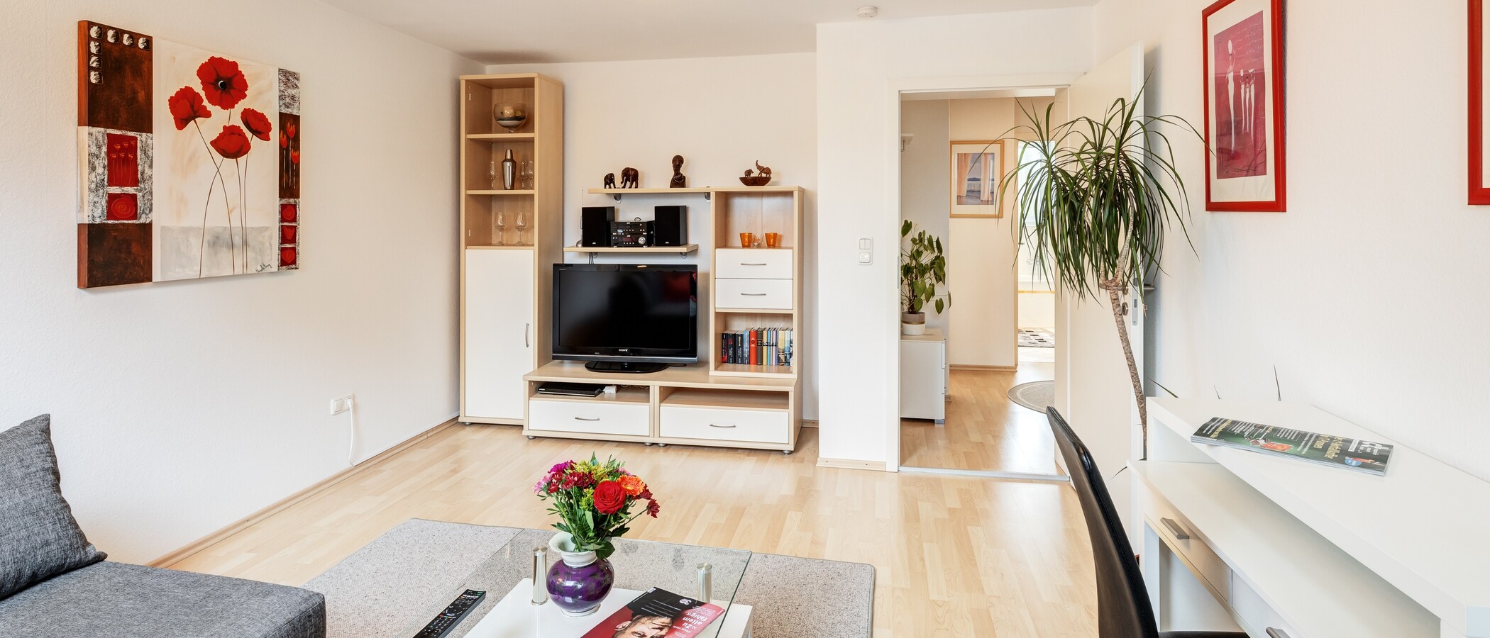 apartamento München Harlaching 03 zona de día  5766