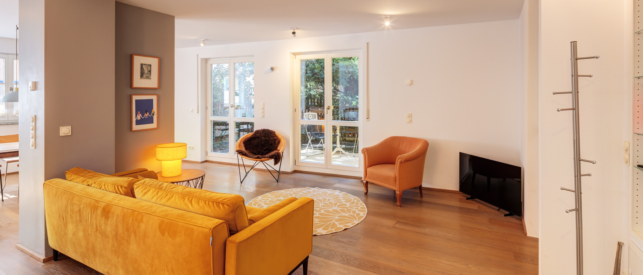 apartamento München Haidhausen 01 zona de día  5785