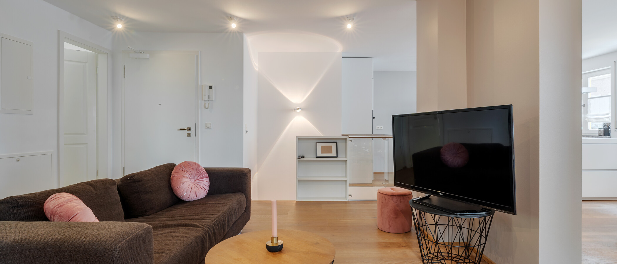 apartamento München Haidhausen 04 zona de día  5785