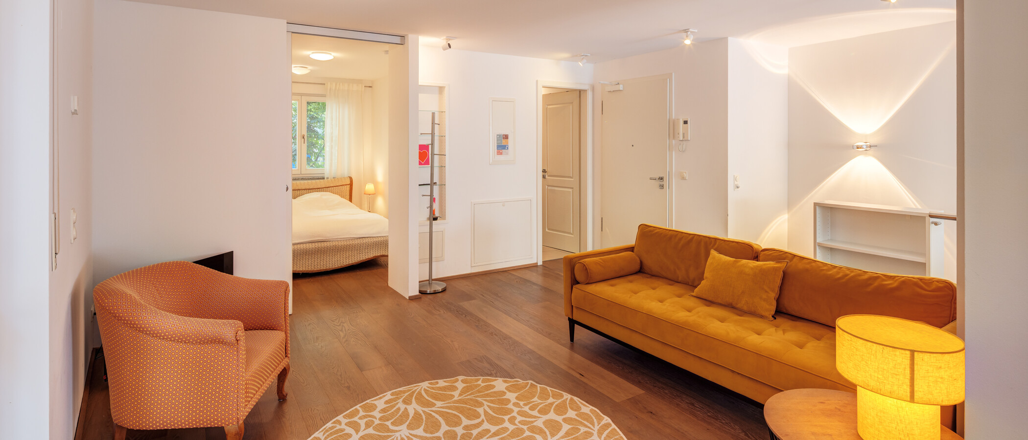 apartamento München Haidhausen 04 zona de día  5785