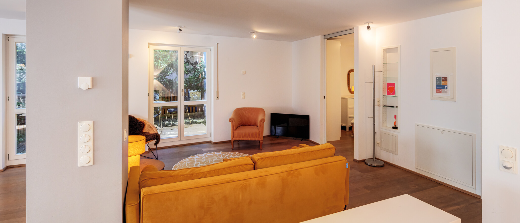 apartamento München Haidhausen 05 zona de día  5785