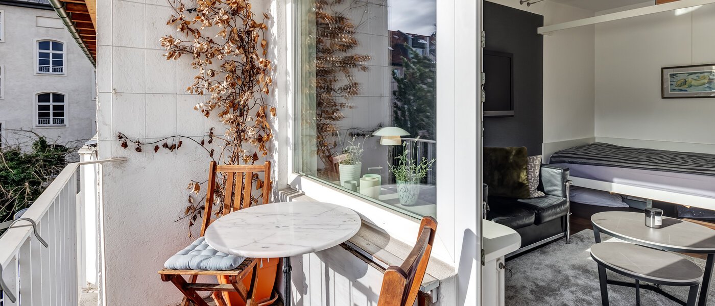 apartamento München Glockenbachviertel 01 balcón 5802