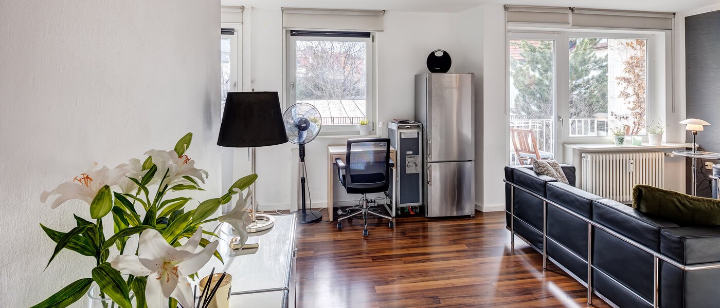 apartamento München Glockenbachviertel 03 zona de día  5802