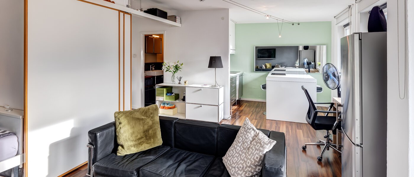 apartamento München Glockenbachviertel 05 zona de día  5802