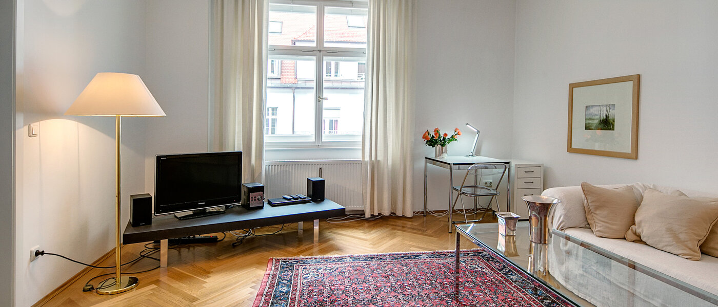 apartamento München Schwabing-West (rund um den Bonner Platz) 01 salón 5818