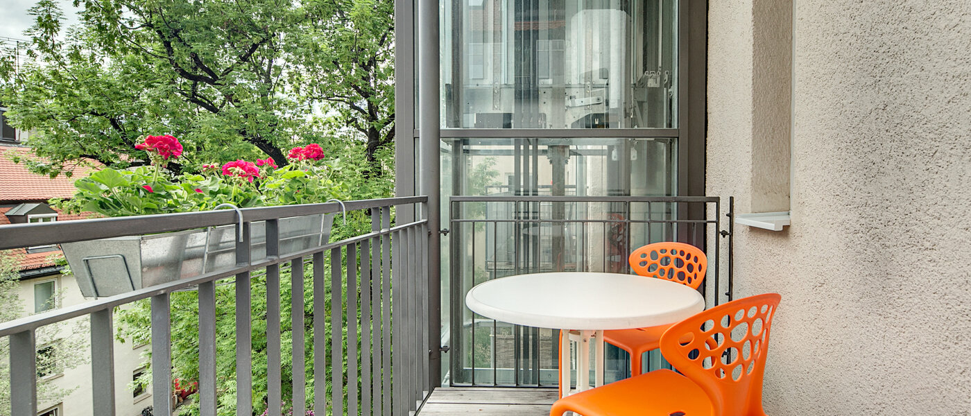 apartamento München Schwabing-West (rund um den Bonner Platz) 01 balcón 5818