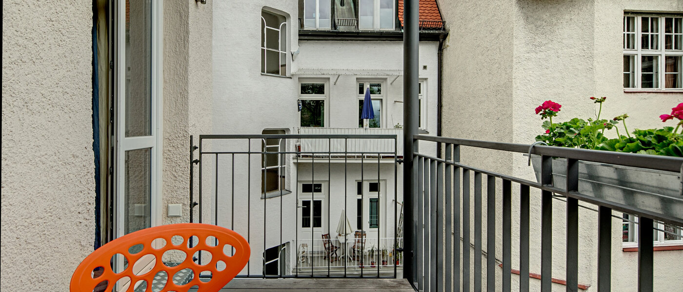apartamento München Schwabing-West (rund um den Bonner Platz) 03 balcón 5818