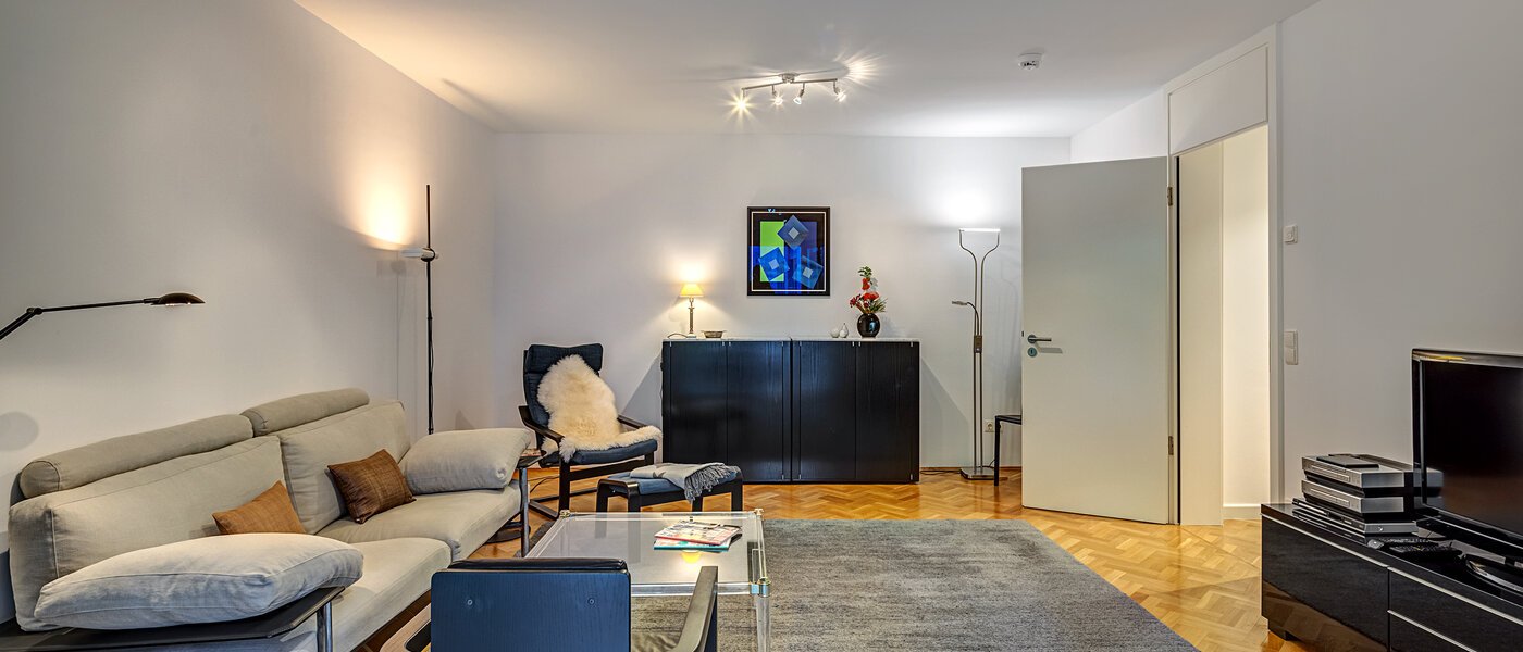 apartamento München Bogenhausen 02 sala de estar 5866
