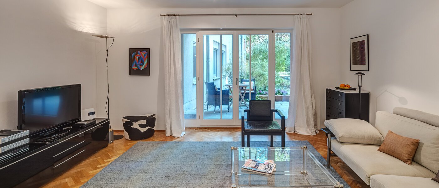 apartamento München Bogenhausen 04 sala de estar 5866