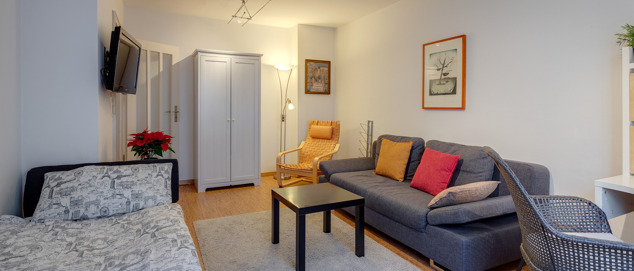 apartamento München Schwabing-West (rund um den Hohenzollernplatz) 01 zona de día  5868