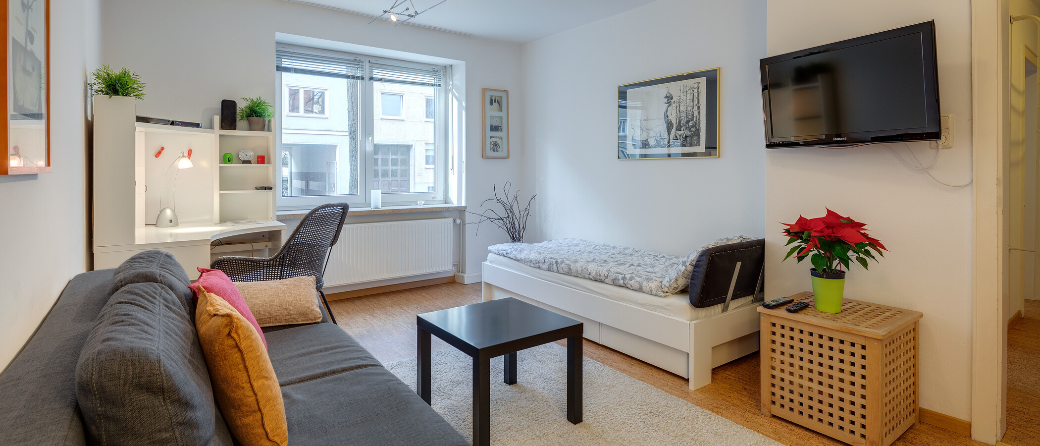 apartamento München Schwabing-West (rund um den Hohenzollernplatz) 03 zona de día  5868