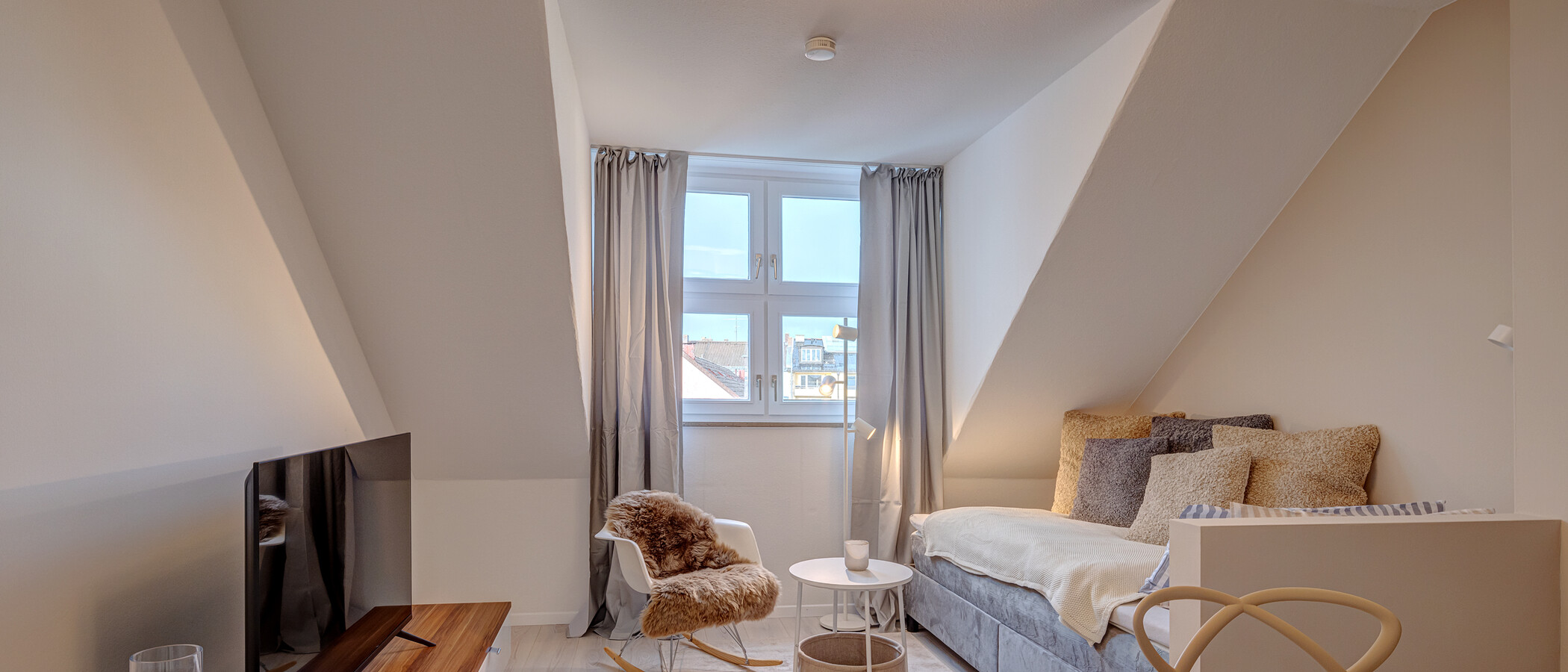 apartamento München Maxvorstadt - Universitätsviertel 01 zona de día  5870