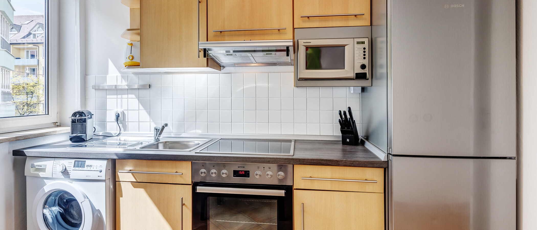 apartamento München Maxvorstadt - Universitätsviertel 02 cocina 5930