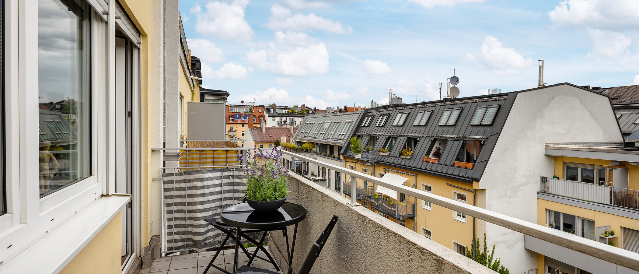 apartamento München Glockenbachviertel 02 balcón 5936