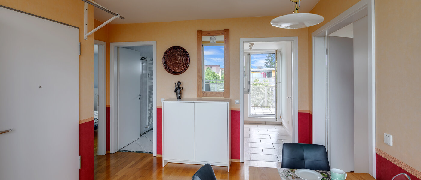 ático con terraza München Sendling-Westpark 01 pasillo 5946